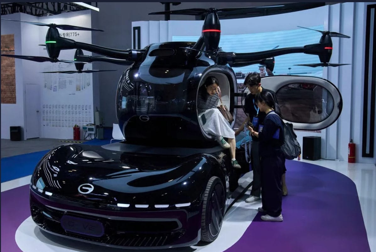China plans to launch passenger flights with flying cars as early as 2026