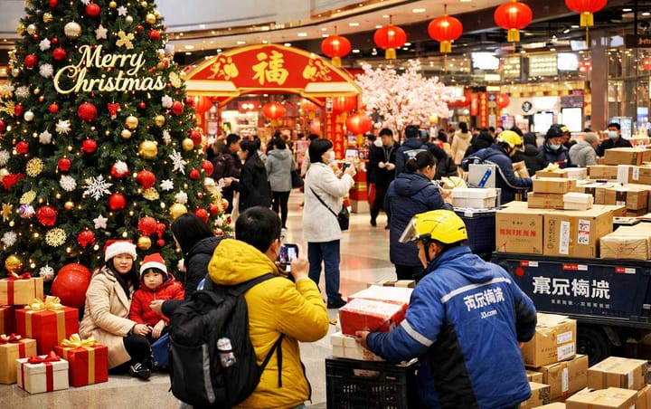 China is ready for the New Year holidays