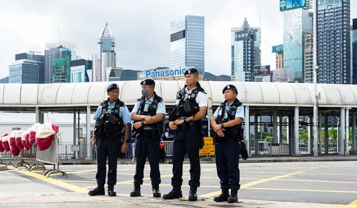 Hong Kong authorities have denied reports that police can freely access phones.